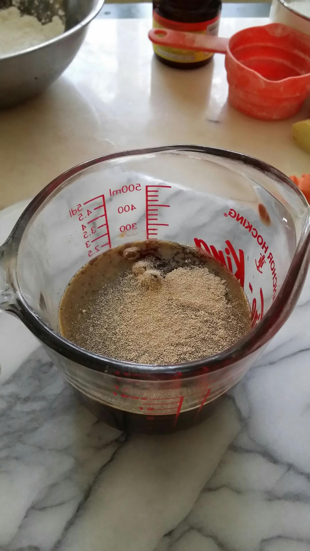 纯奶手撕吐司的做法 步骤1