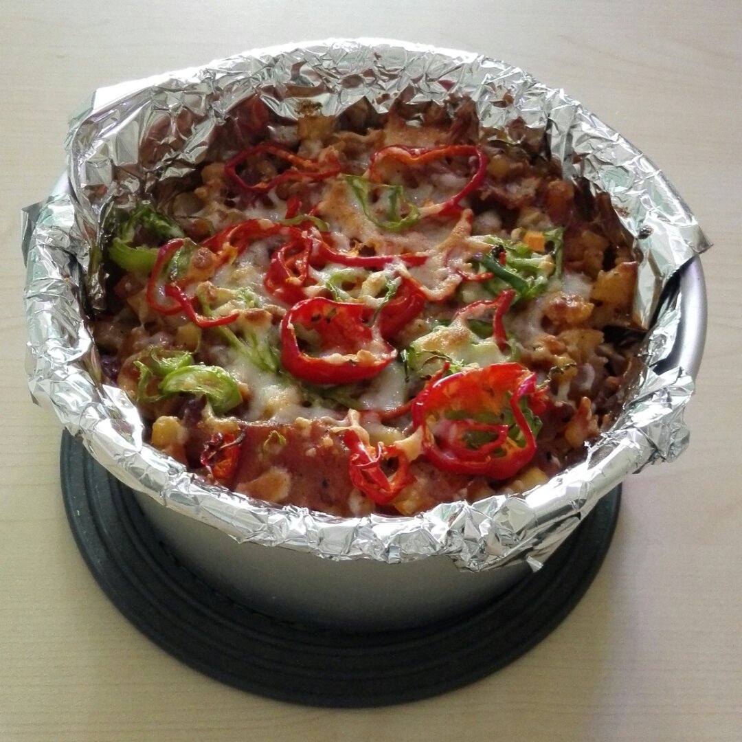 番茄鸡肉浓情焗饭【两人份】