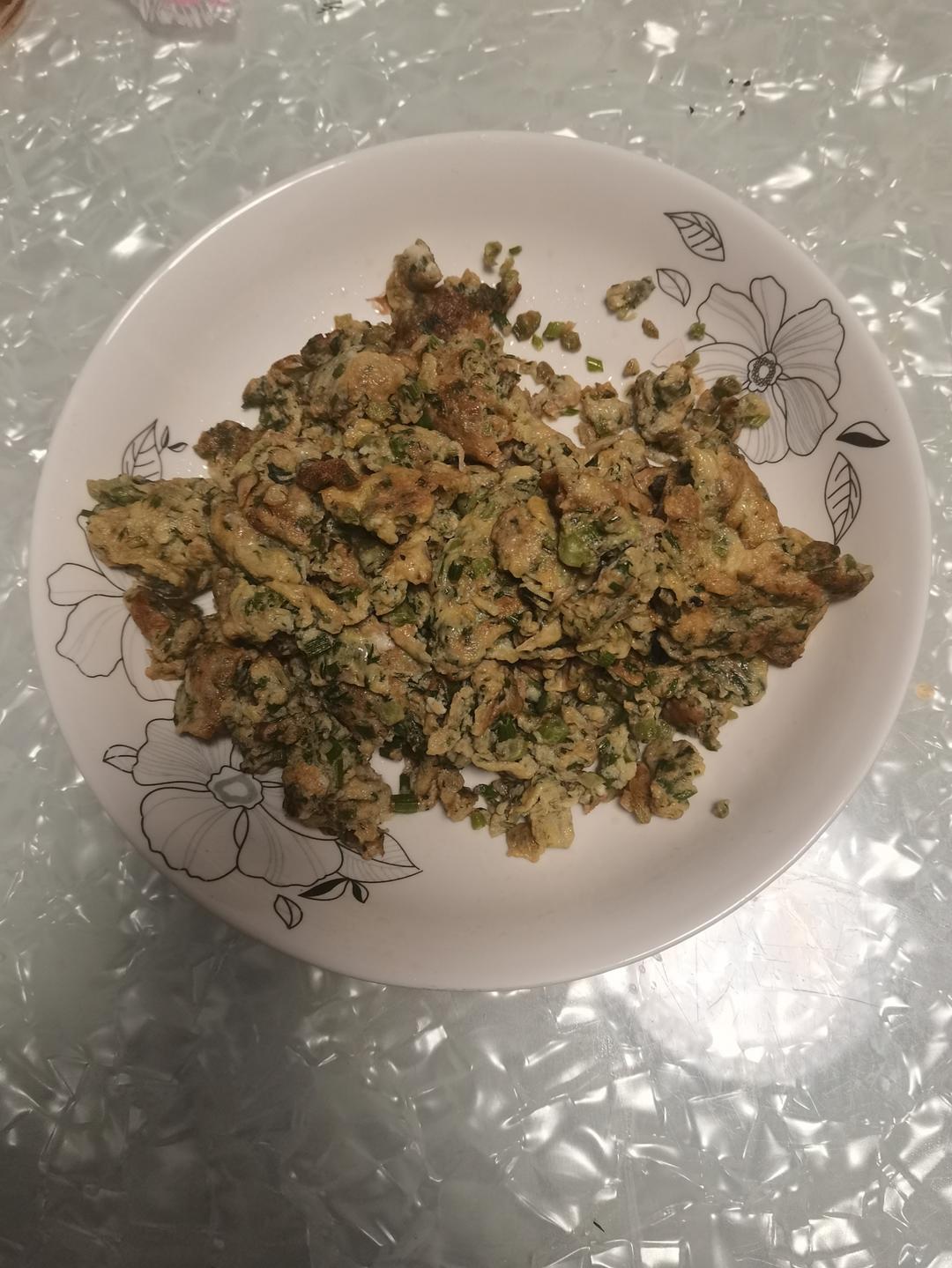 鸡蛋的各种演绎法：茴香炒鸡蛋