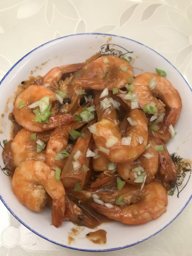 十分钟做好吃的红烧大虾