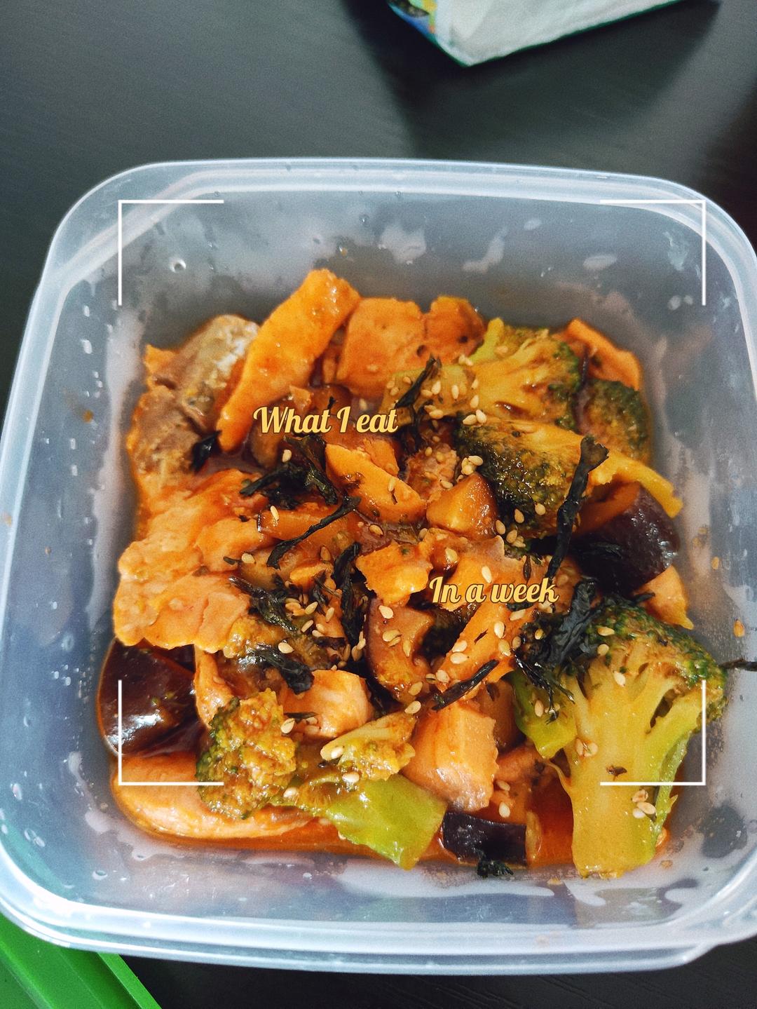 酱汁三文鱼【宝宝辅食】