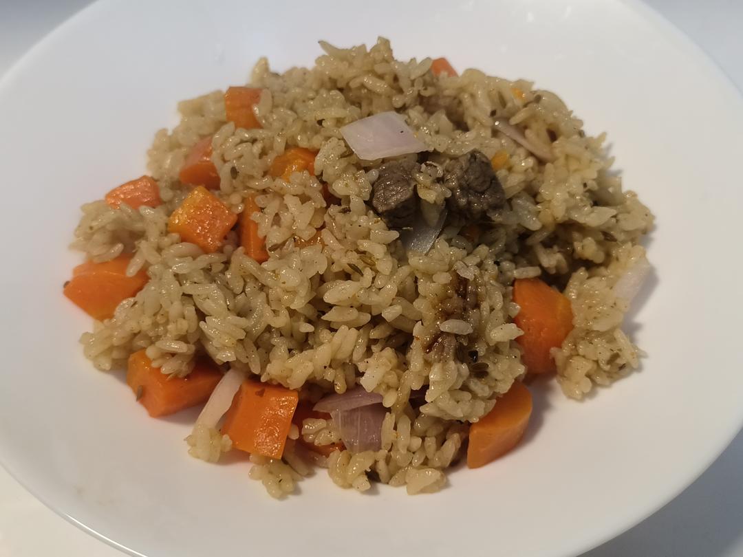 手抓饭/牛肉焖饭（电饭煲懒人版）