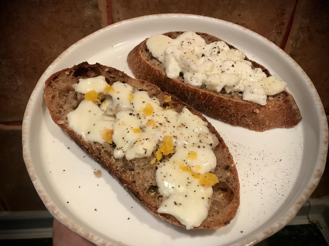 纯奶手撕吐司的做法 步骤1