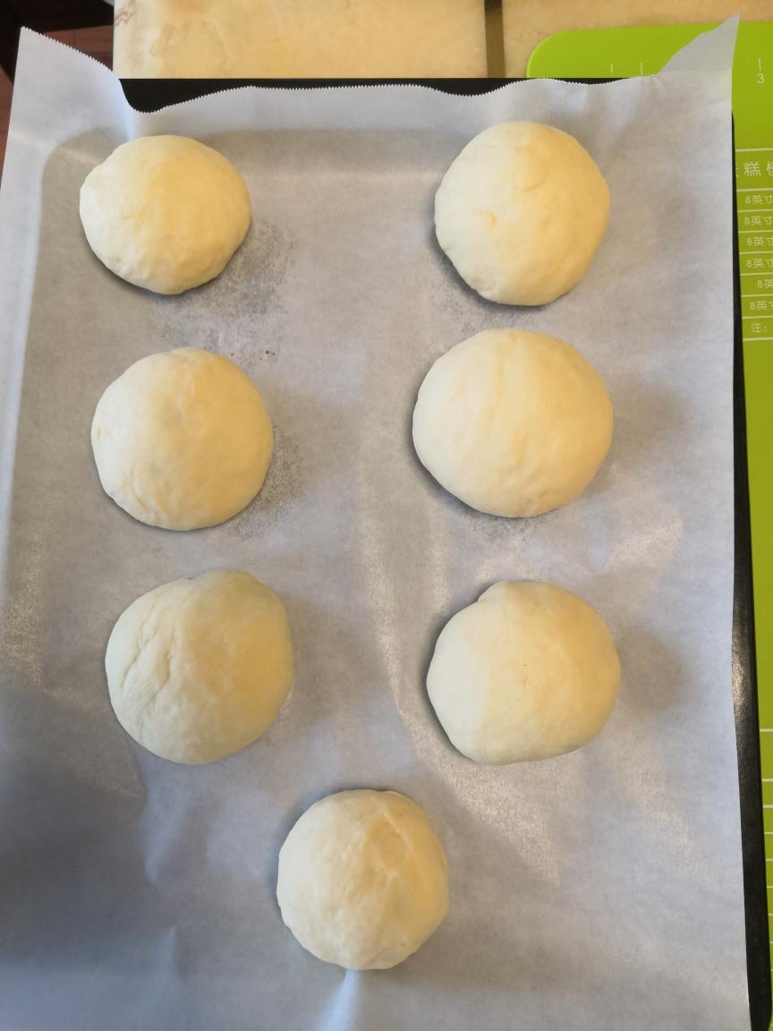 面包机版拉丝面包（后盐，后油，后酵母法）的做法 步骤11