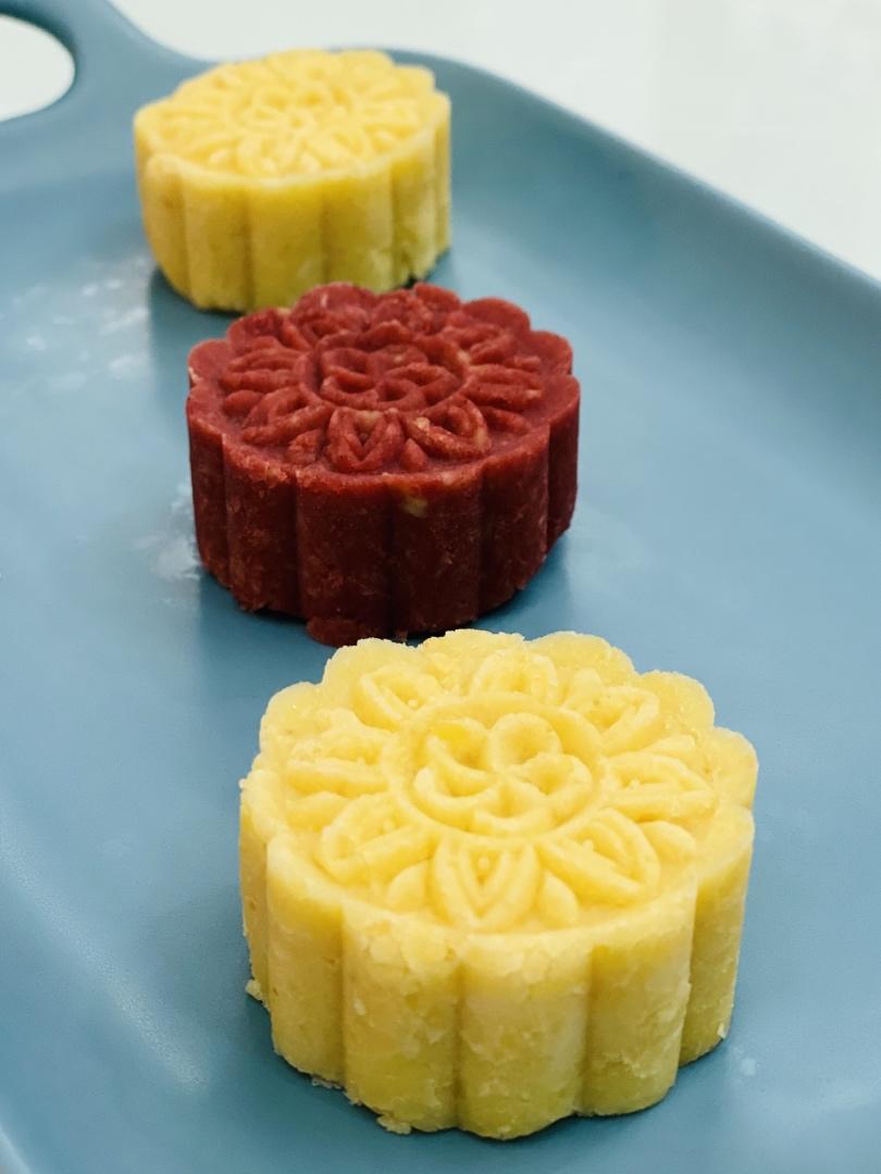 绿豆莲子糕