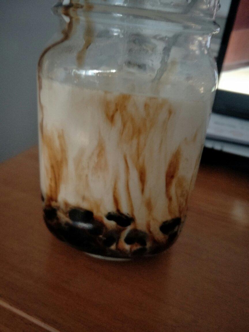 黑糖脏脏奶珍珠奶茶家常简易版做法0基础