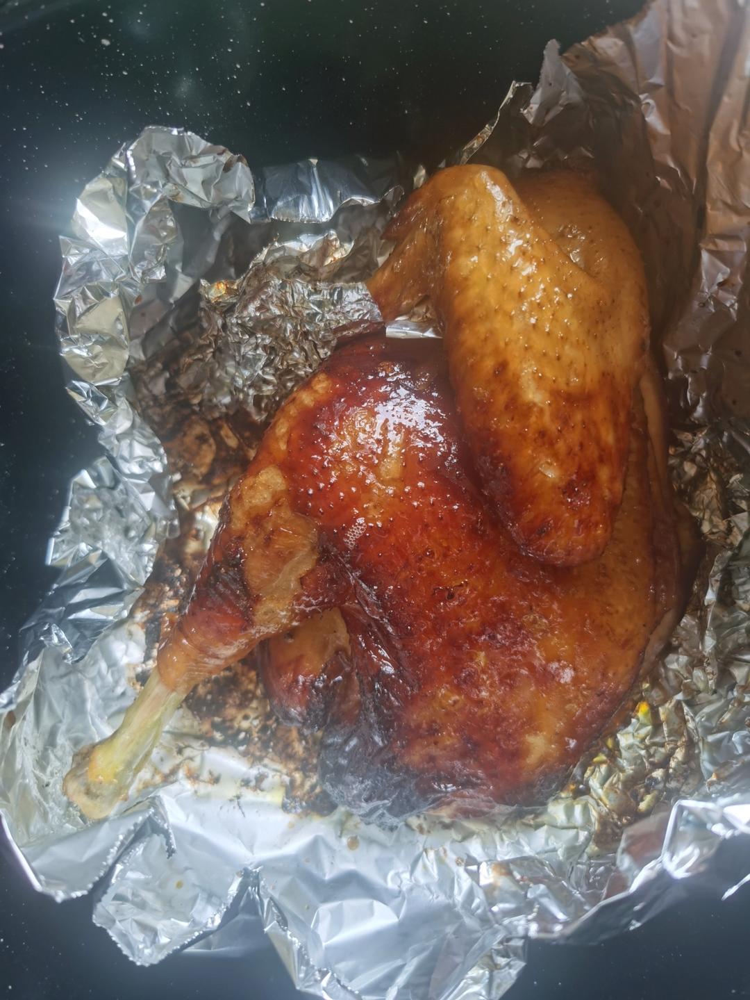 烤鸡「空气炸锅」