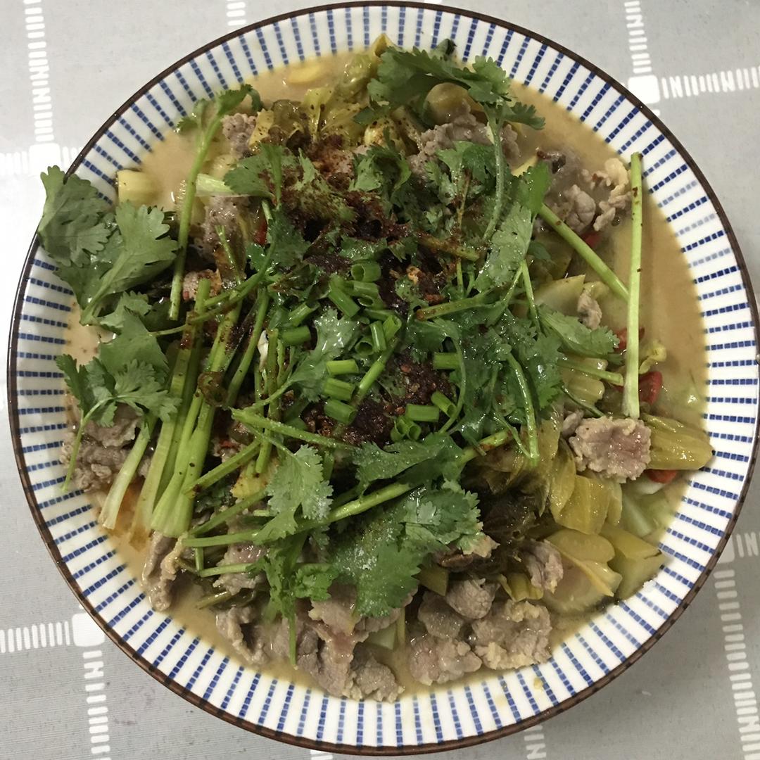 酸菜鱼（不易失手）