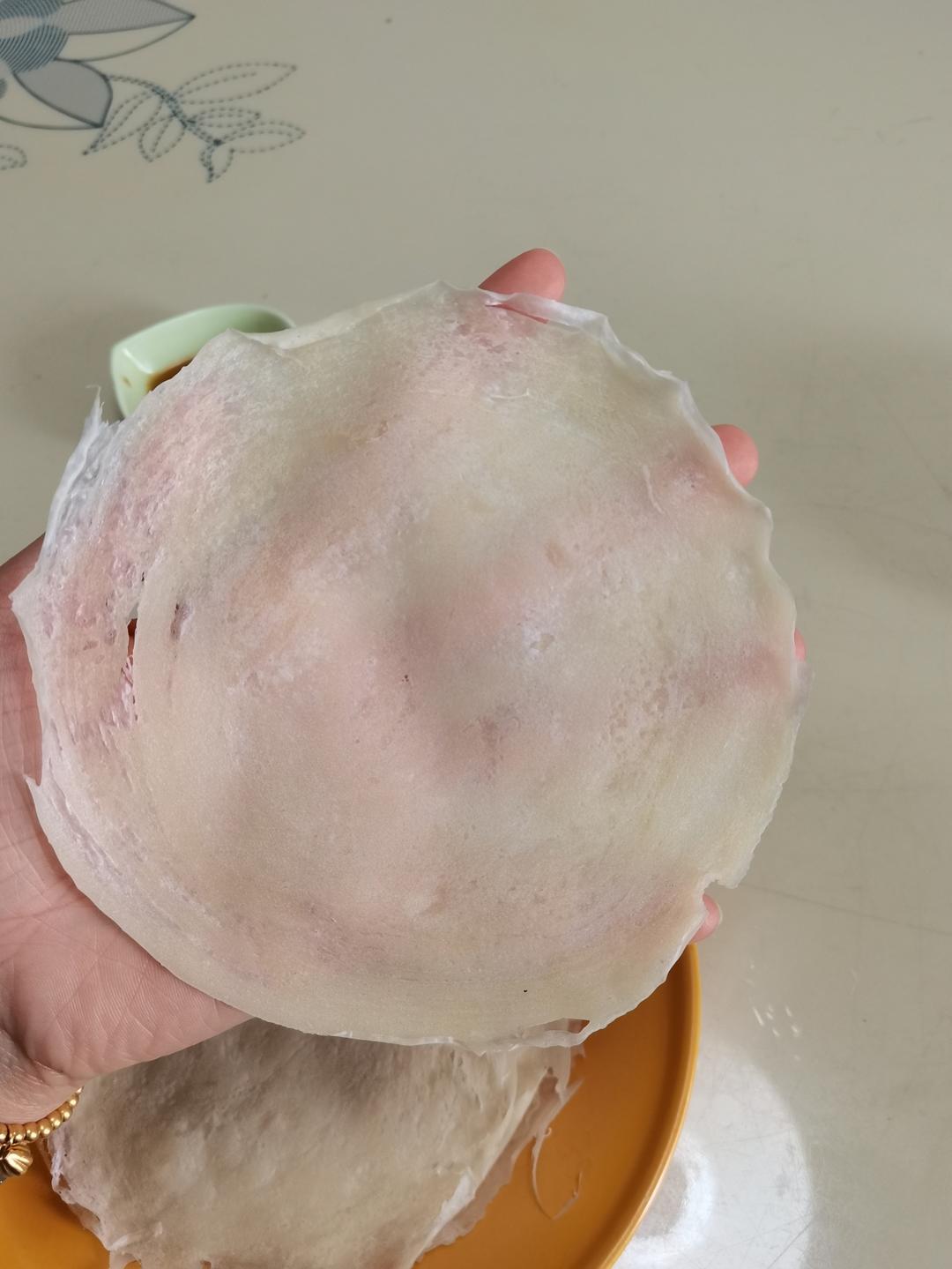 自创，懒人春饼