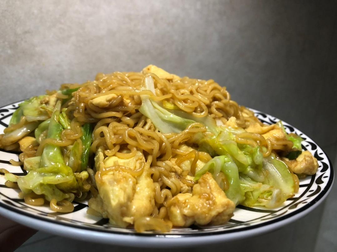 黯然销魂炒方便面