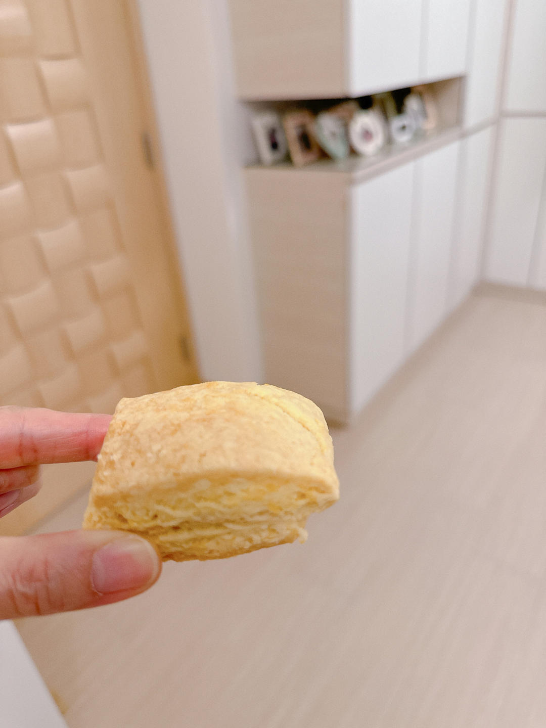 花生酱的神仙吃法——层层香酥的花生酱巧克力司康
