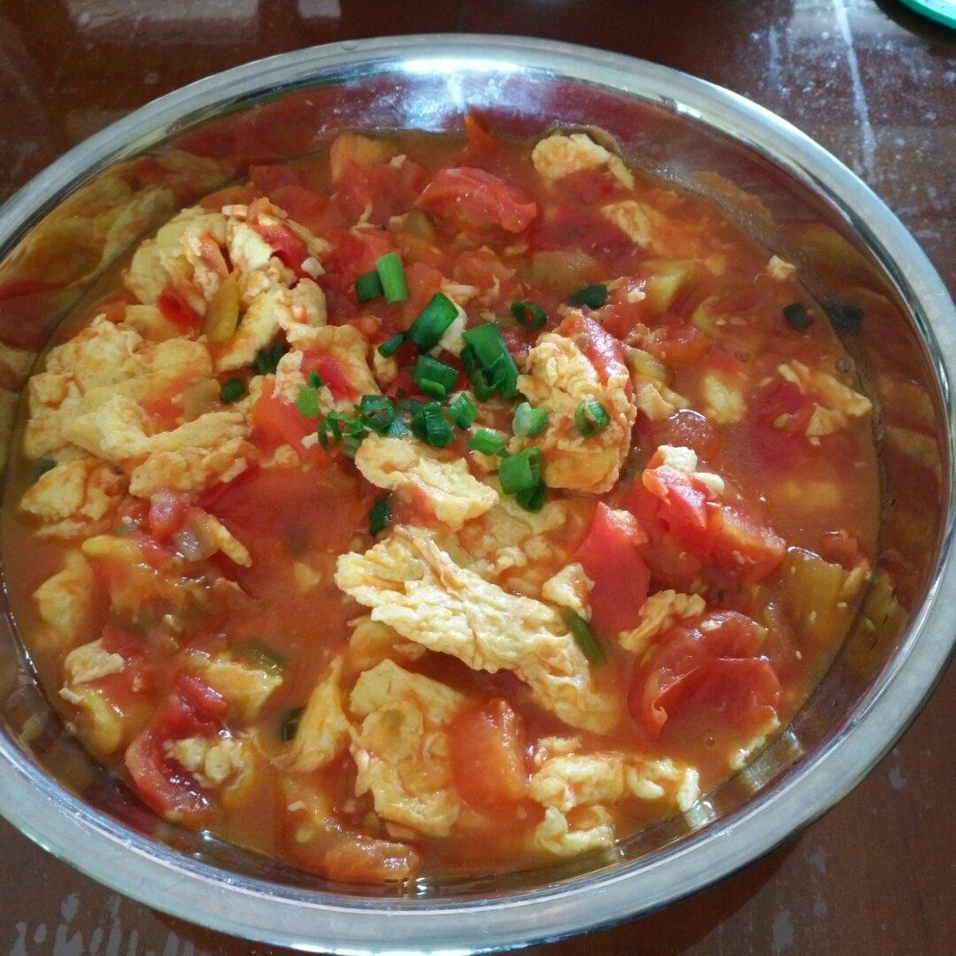 西红柿炒鸡蛋