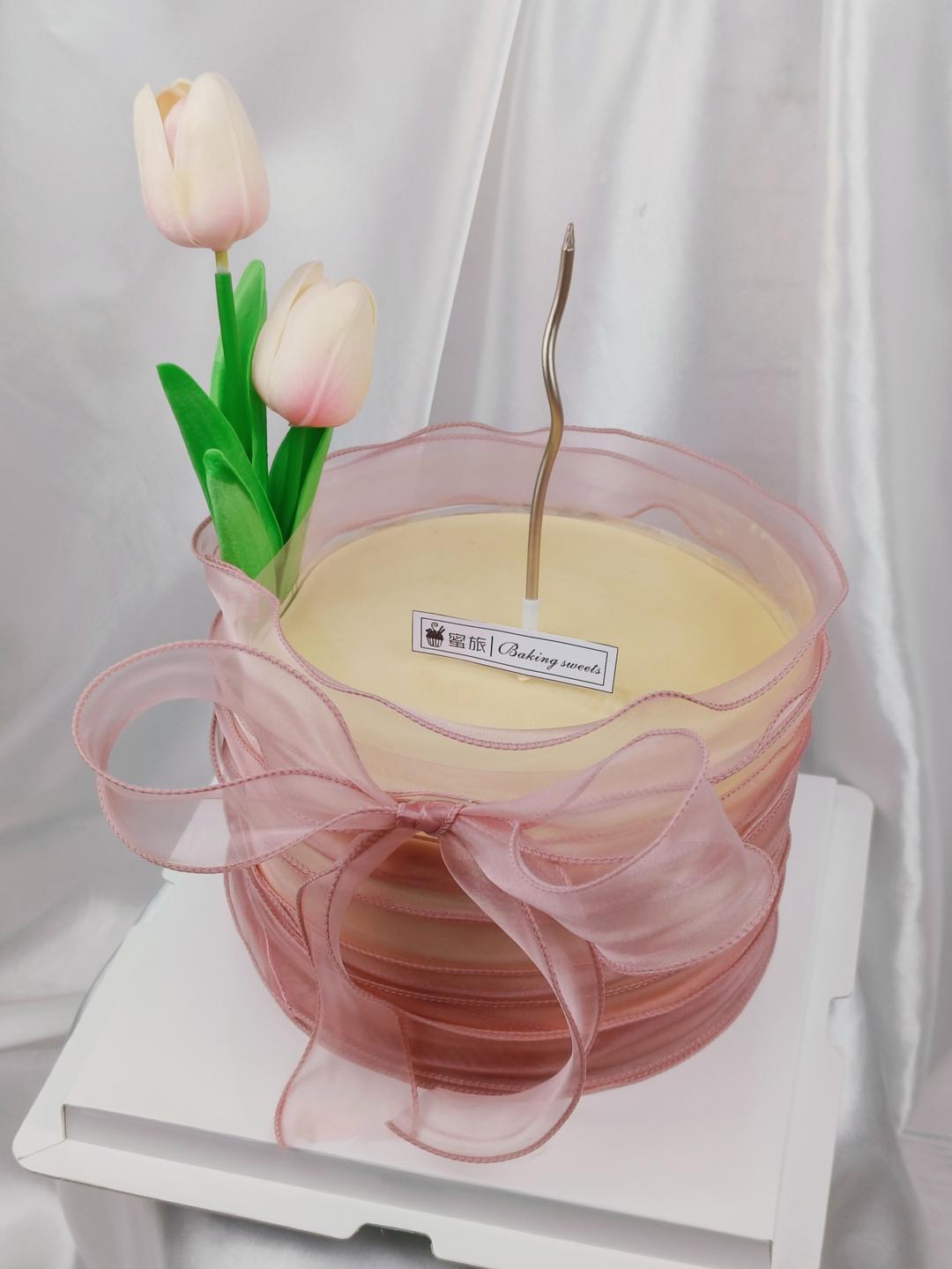 网红郁金香🌷蛋糕