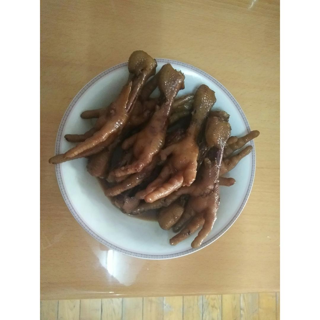 秘制红烧鸡爪