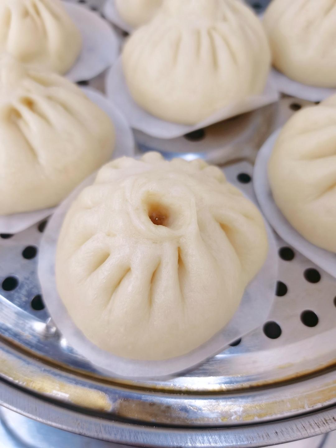 胡萝卜猪肉粉条包子