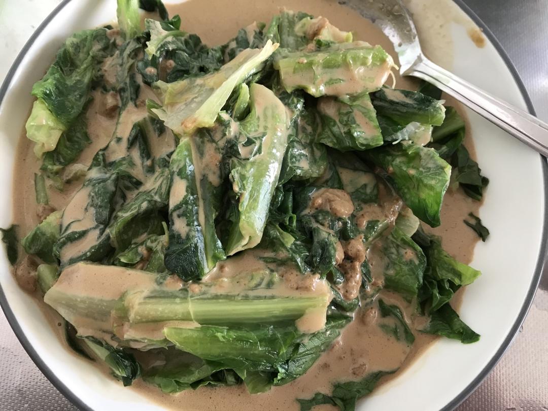 麻酱油麦菜