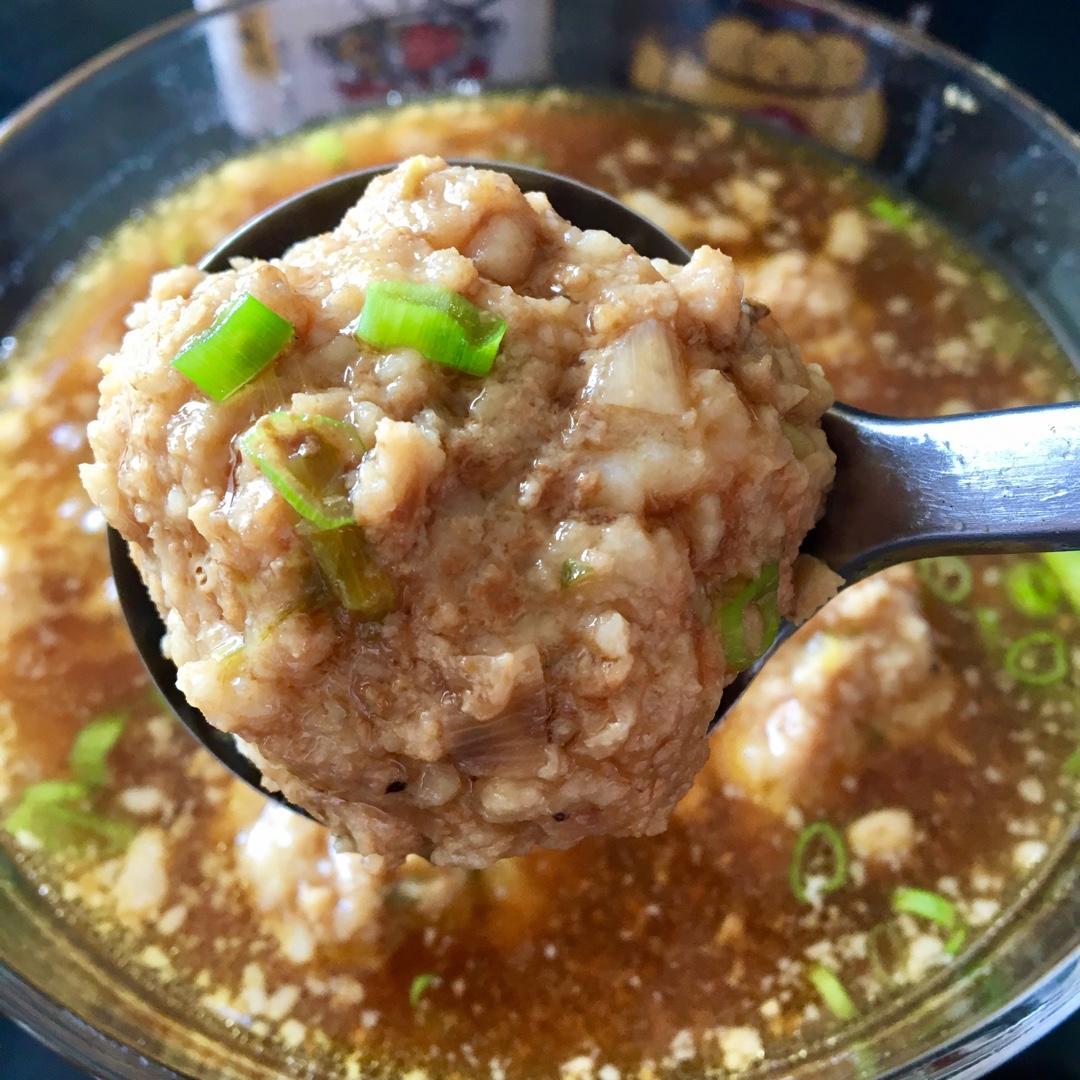 最好吃的扬州狮子头