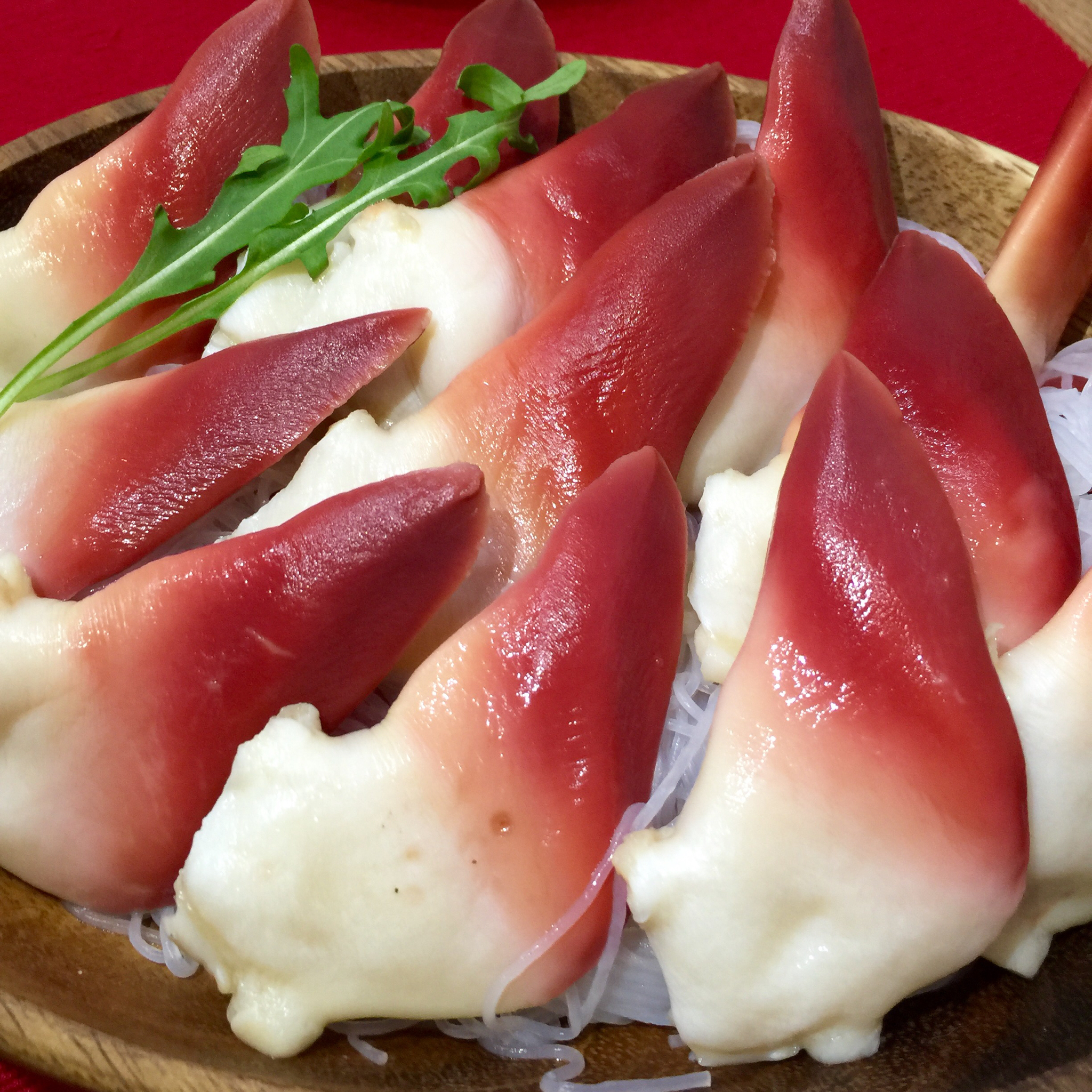 北极贝刺身