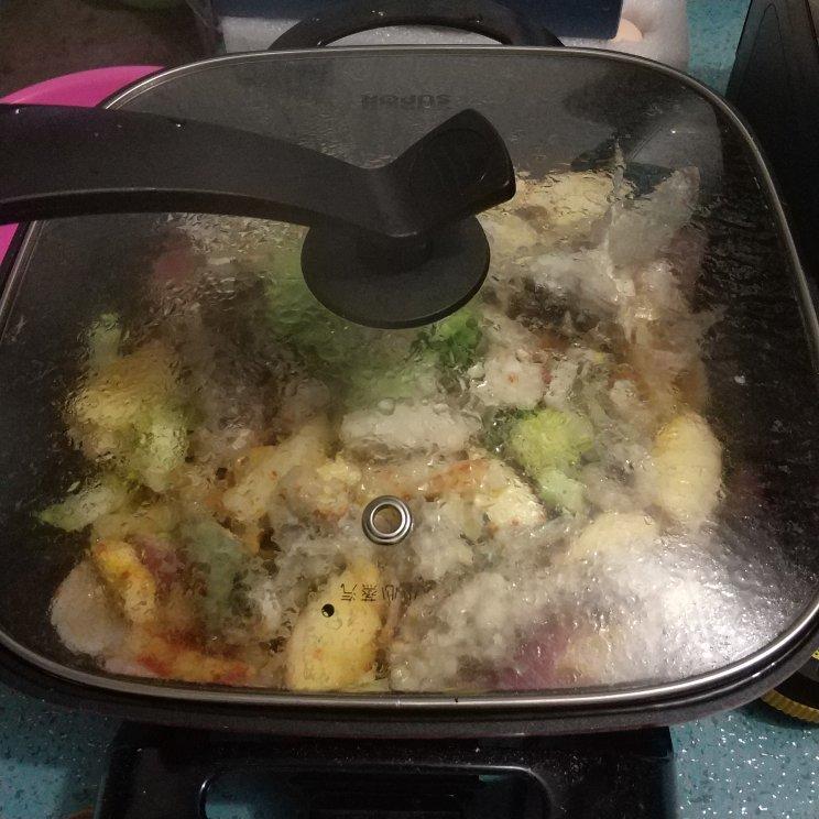 三汁焖锅之清江鱼锅