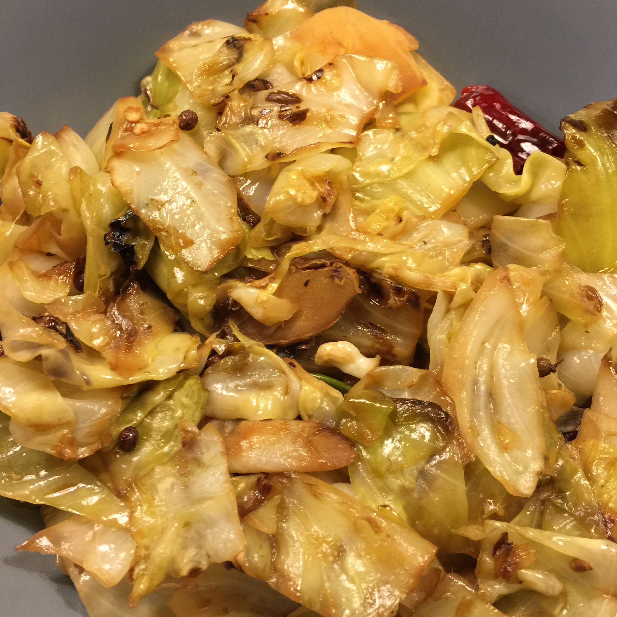 炝炒包心菜