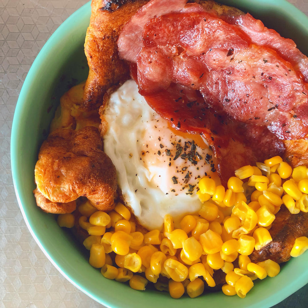 🥓Dutch Baby | 咸口培根太阳蛋荷兰松饼