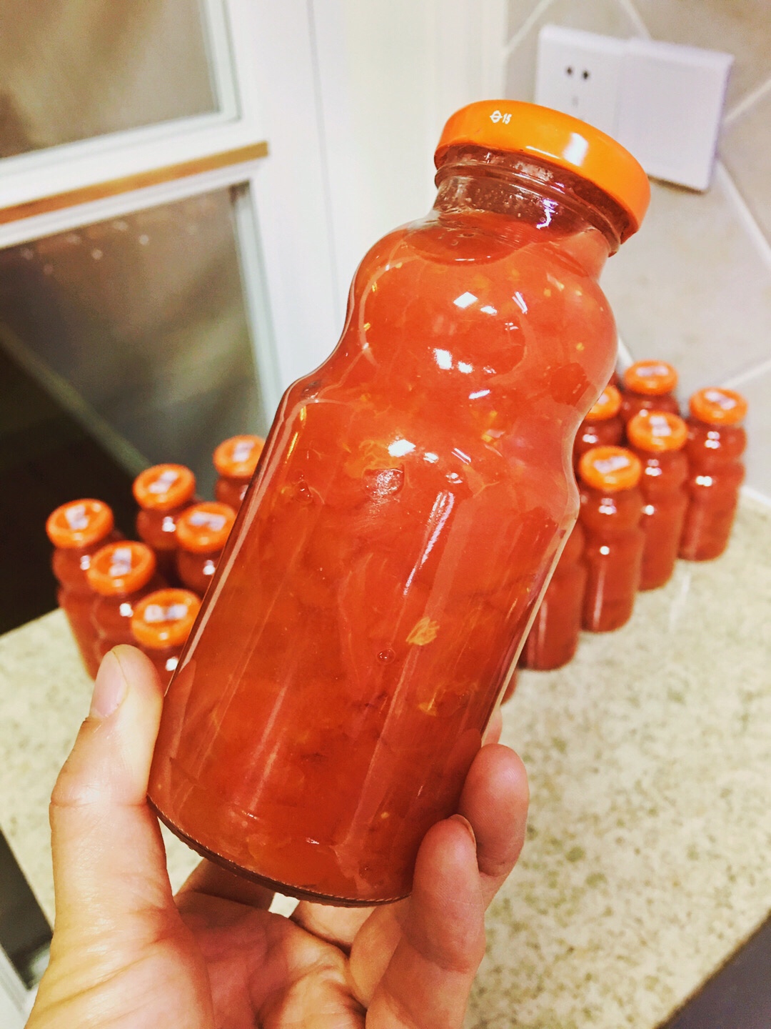 无添加西红柿酱，留住夏天西红柿的酸酸甜甜的做法 步骤6