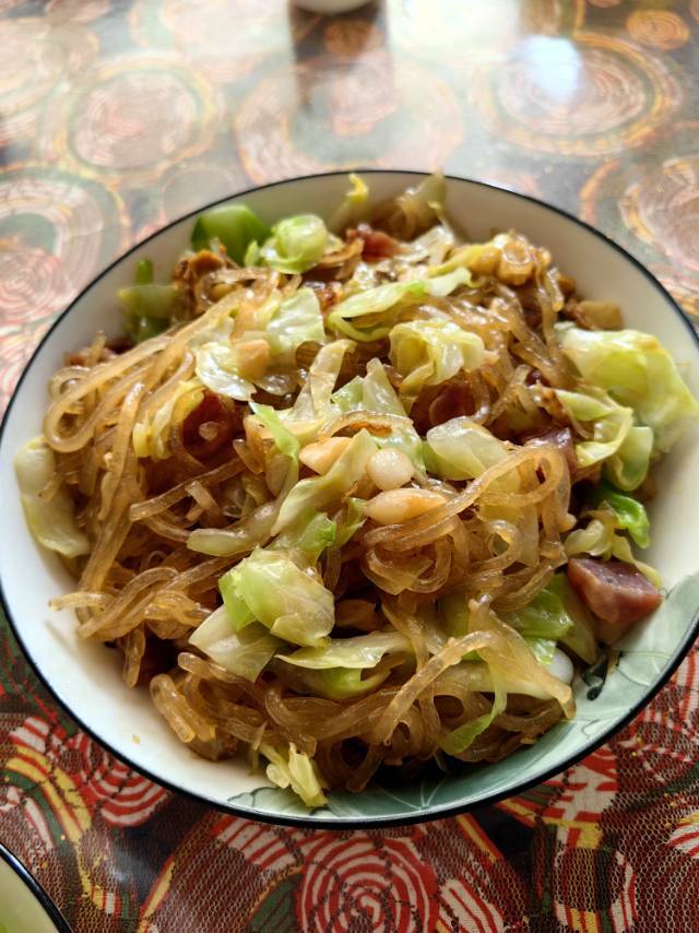 黄金海鲜干捞粉丝煲