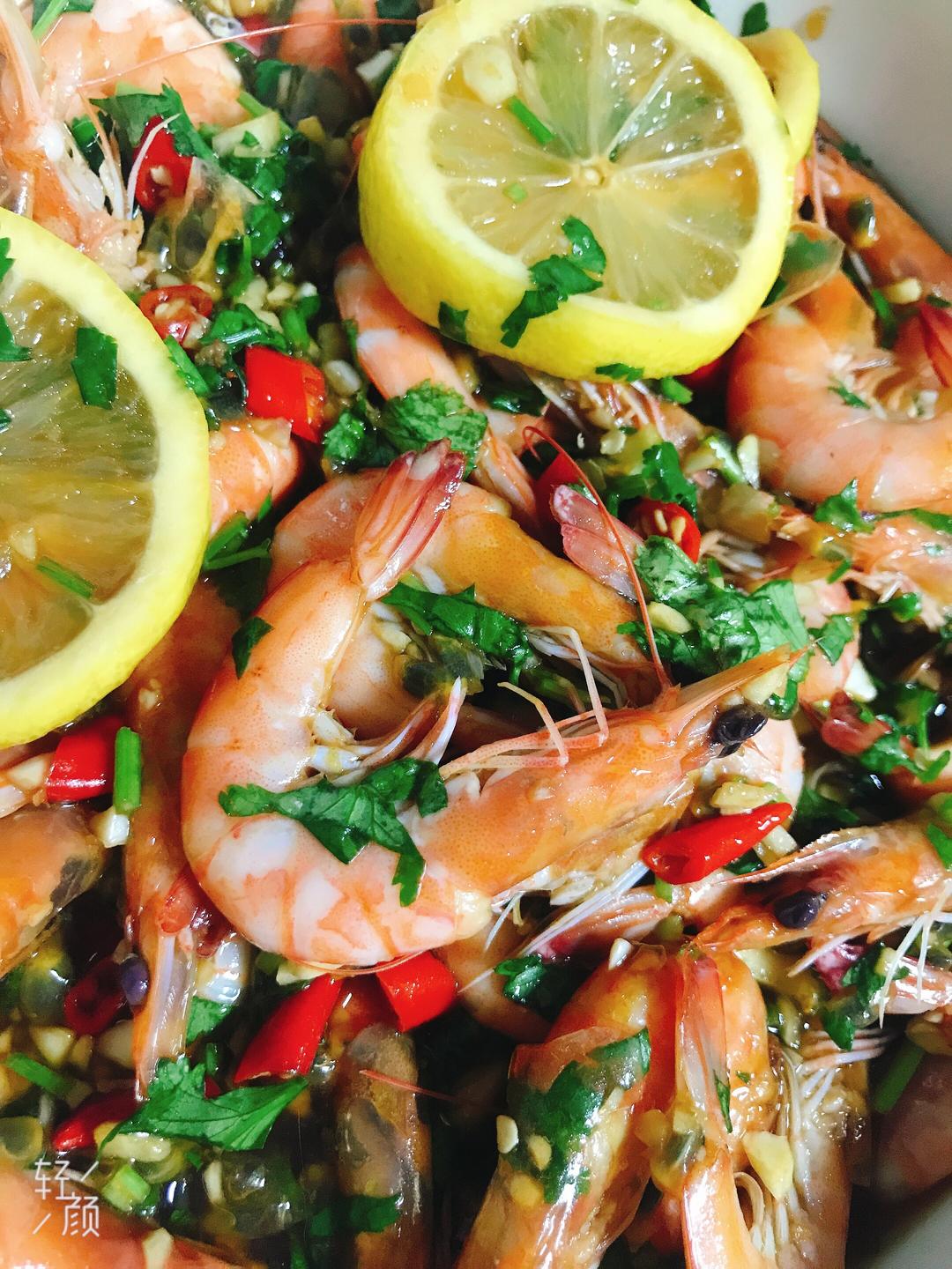 泰式柠檬酸辣虾