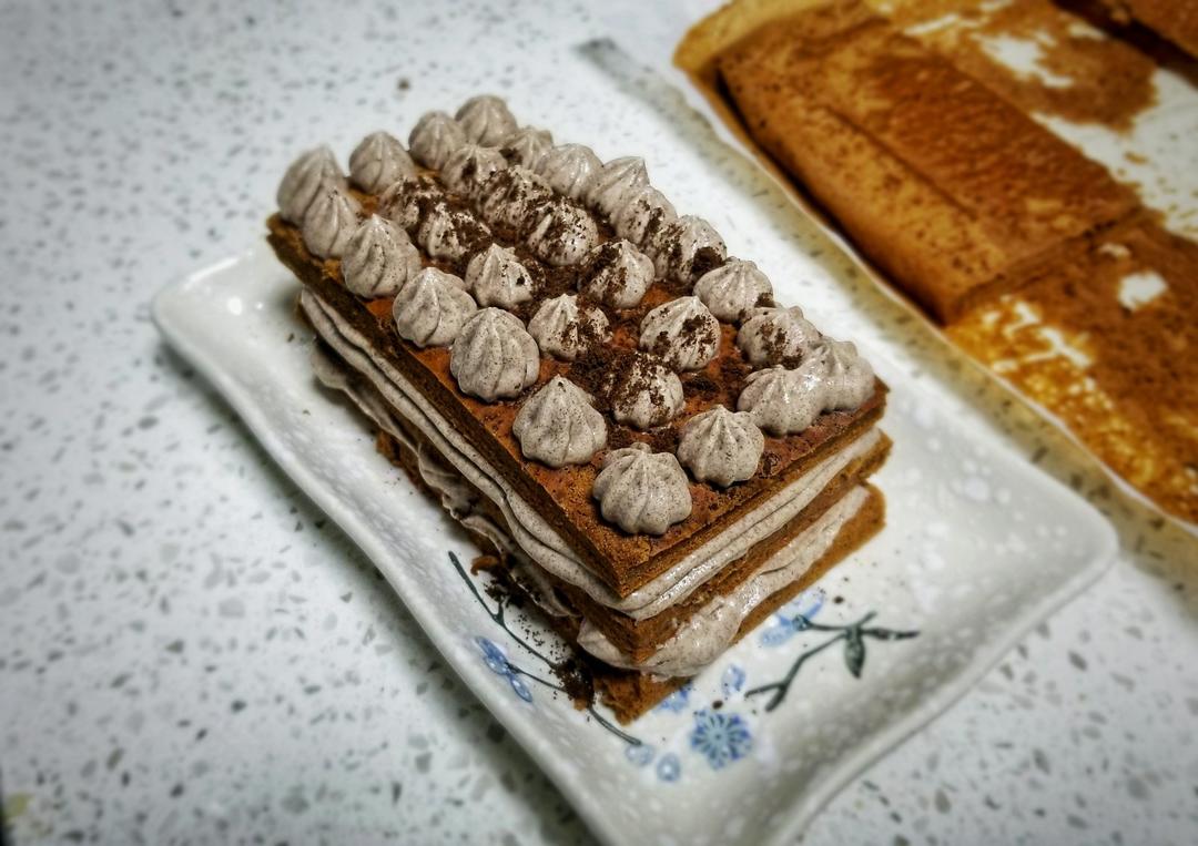 低糖不腻的奥利奥咸奶油蛋糕盒子