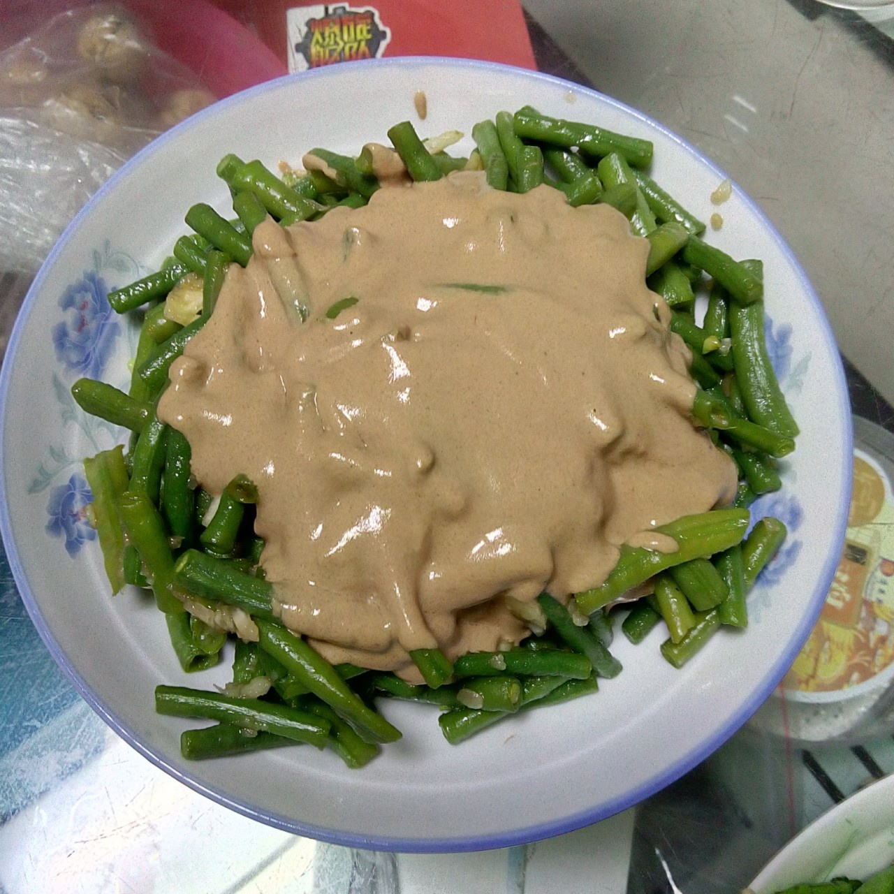 麻酱豆角