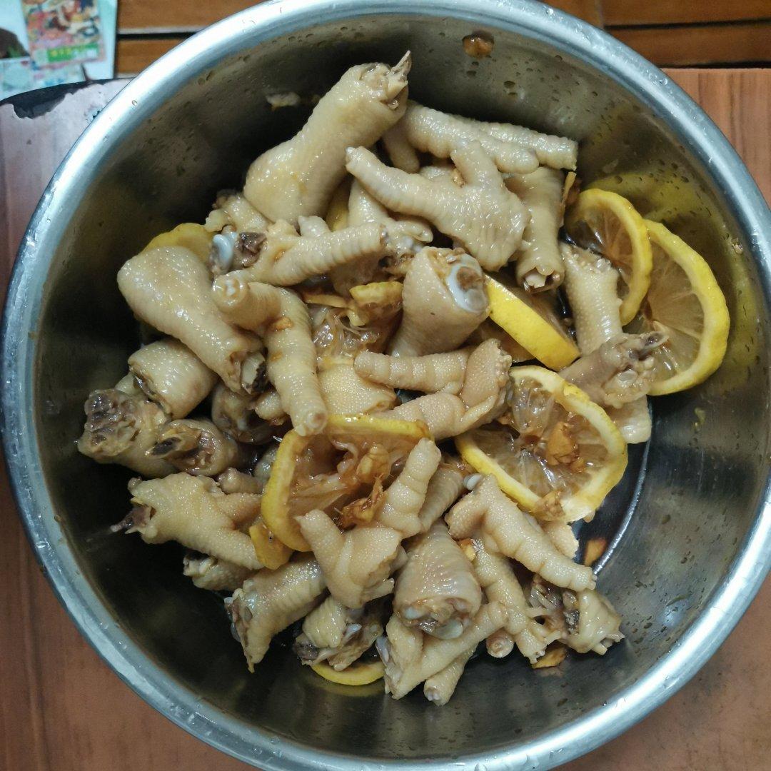 【柠檬酸辣鸡爪】自制超级无敌美味的网红鸡爪