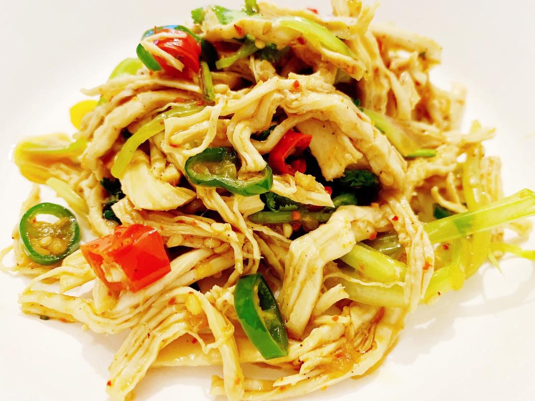 麻辣鸡丝