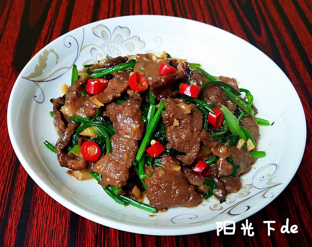 "香菜炒牛肉"09这样做太好吃了6015的做法