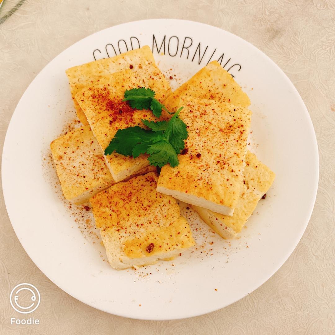 超走心的平底锅香煎豆腐（附视频）