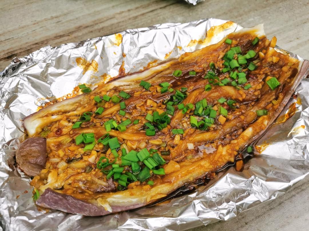 蒜蓉烤茄子🍆【烤箱版】烧烤夜宵Top榜单 省时省力