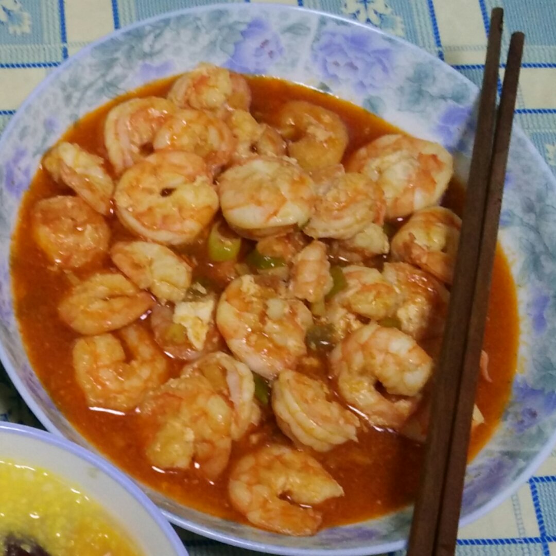 番茄虾仁