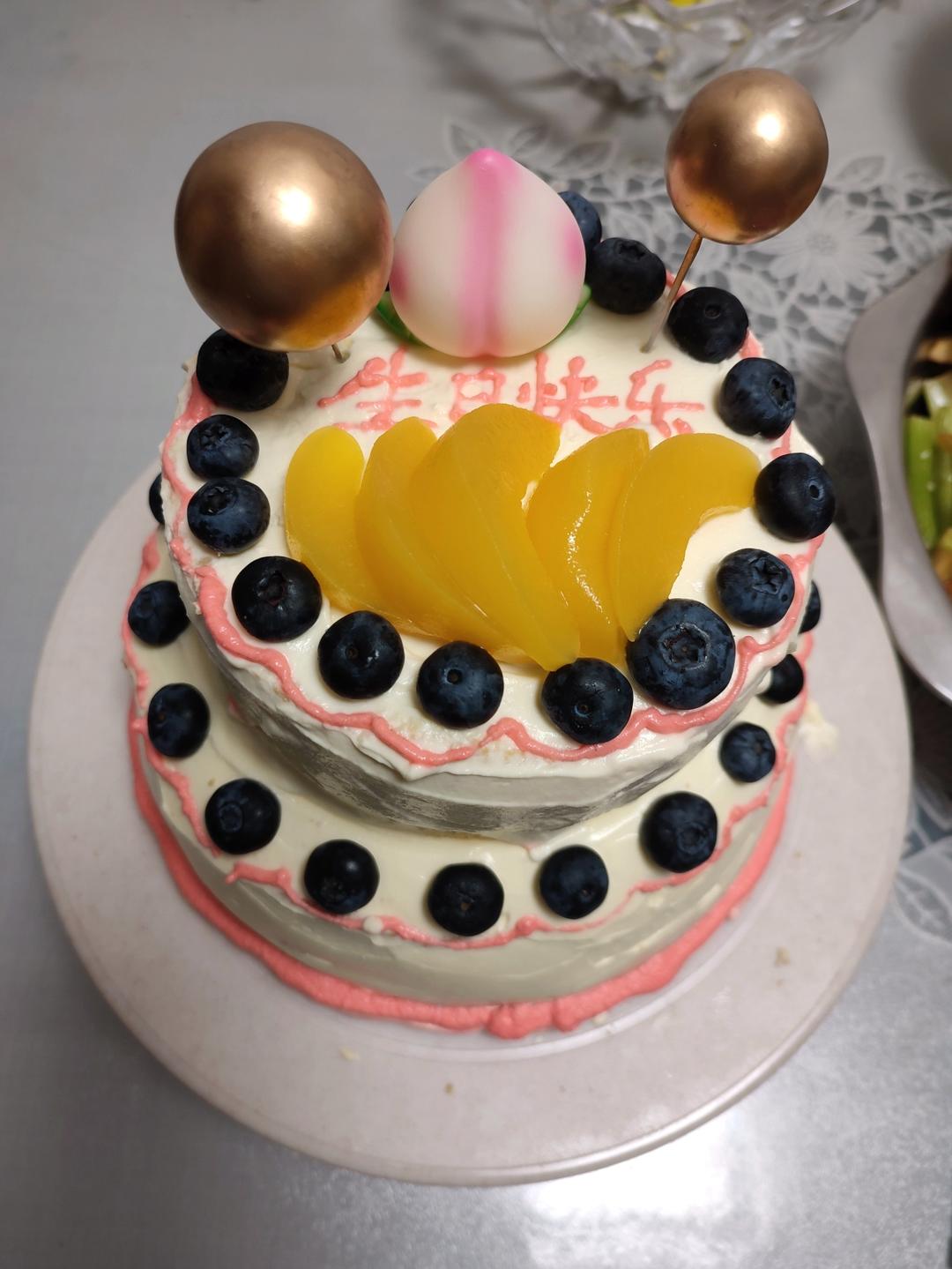 烤箱做蛋糕（戚风蛋糕的做法）