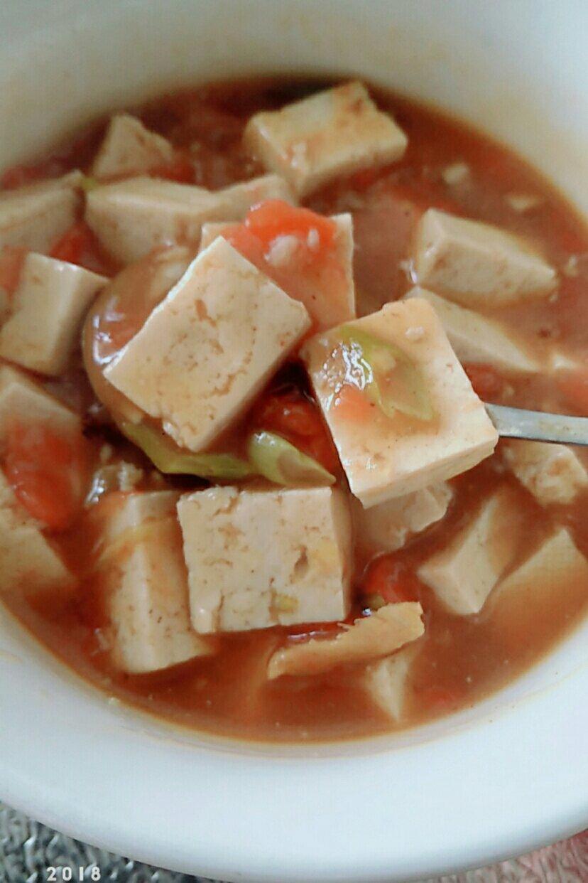 番茄豆腐