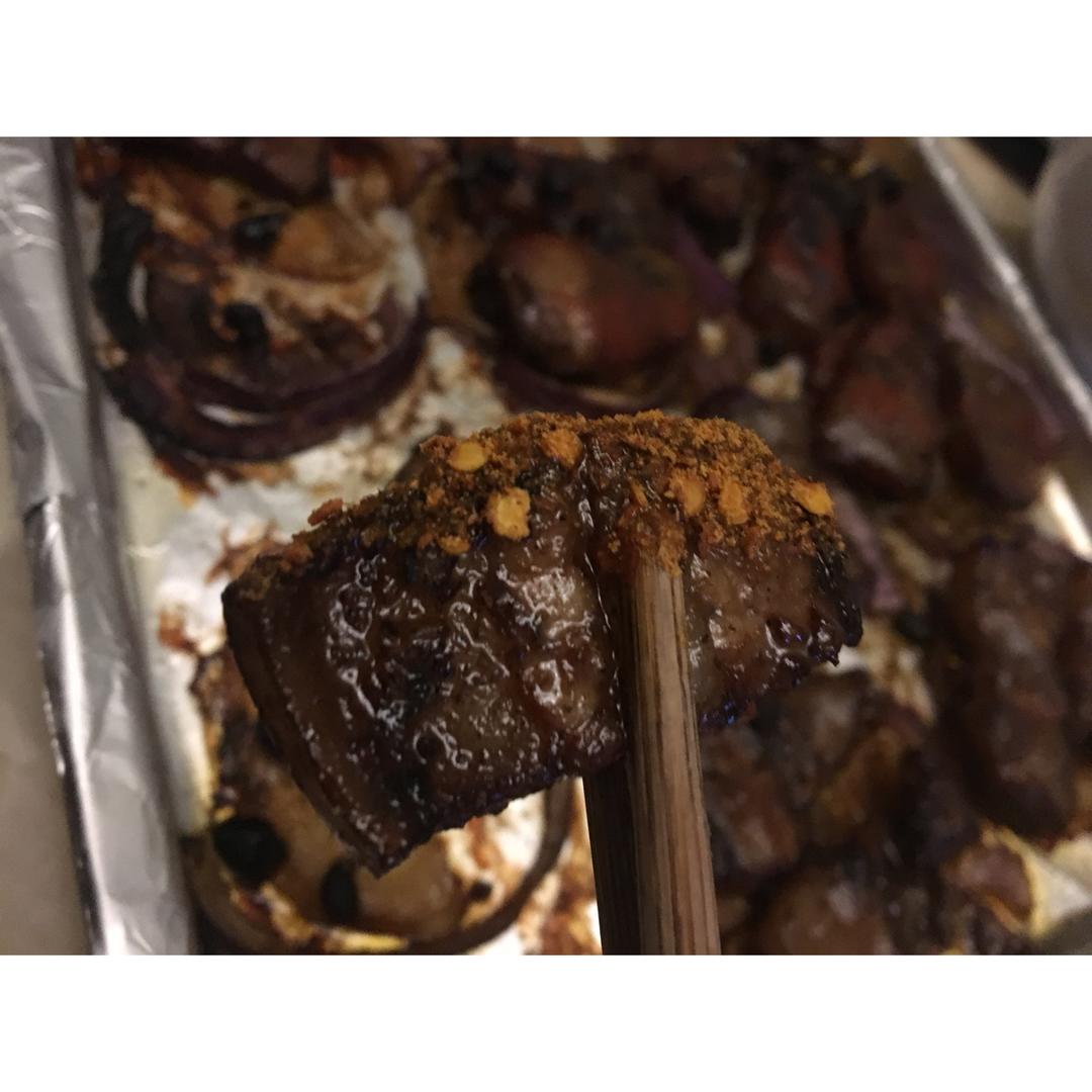 烤箱版土豆烤五花肉