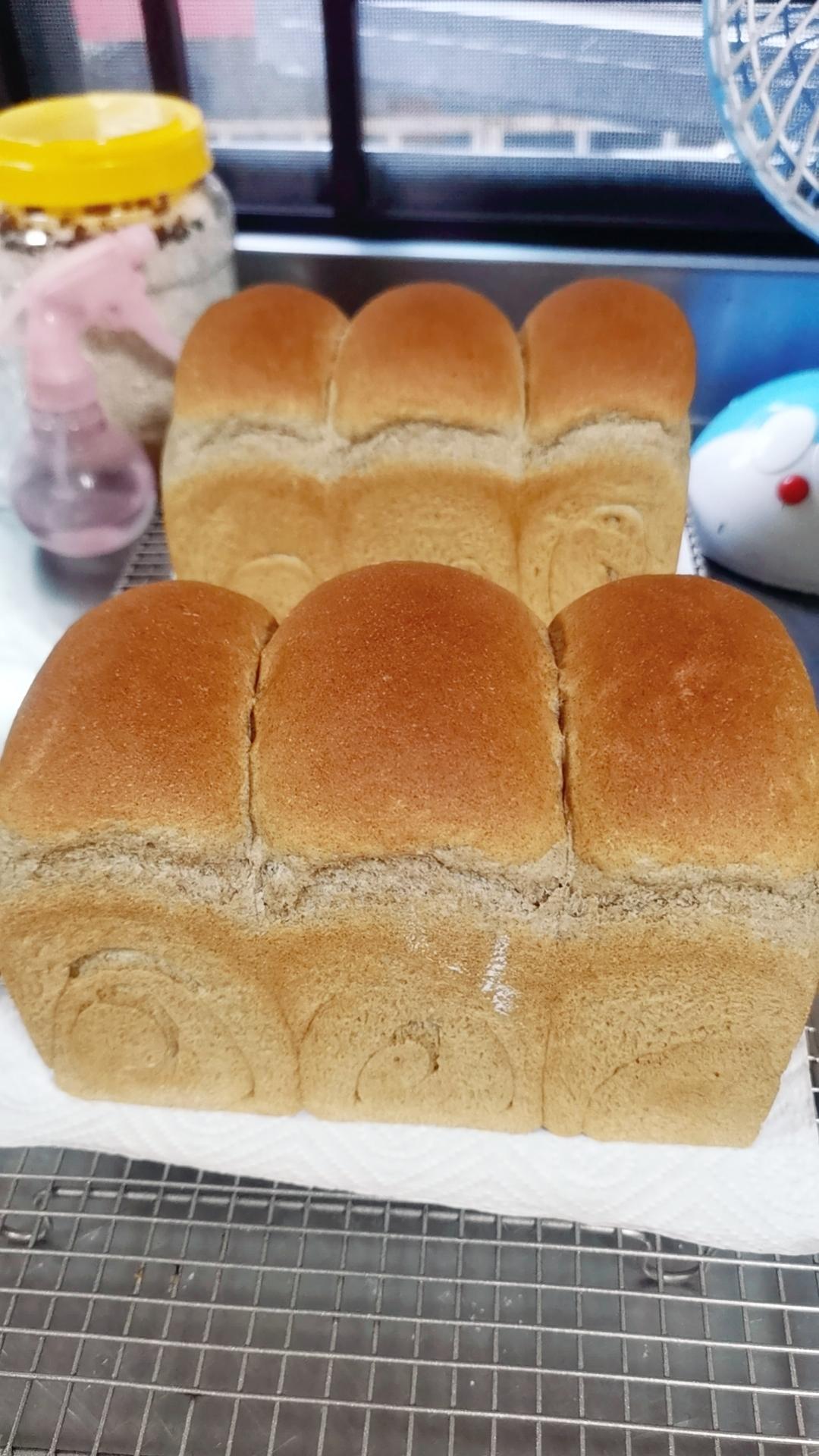 50%全麦吐司｜低糖低脂，吃起来不像是吃全麦的全麦吐司！