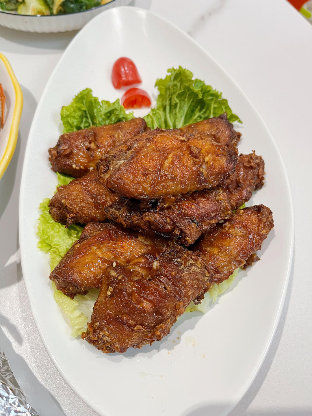 蒜香鸡翅｜孩子们的最爱