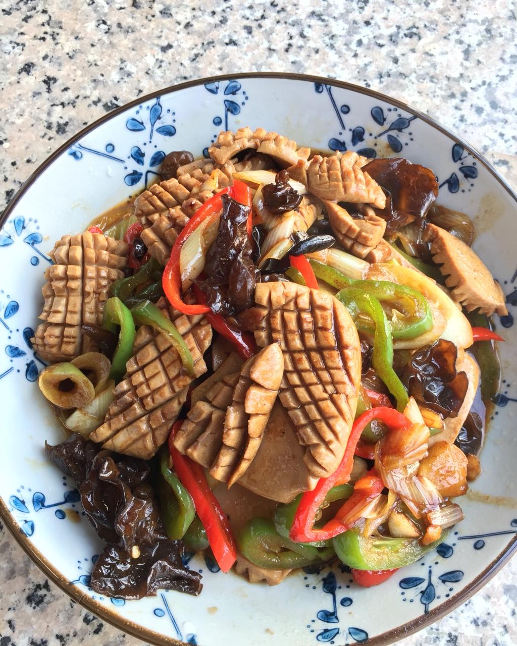 爆炒腰花