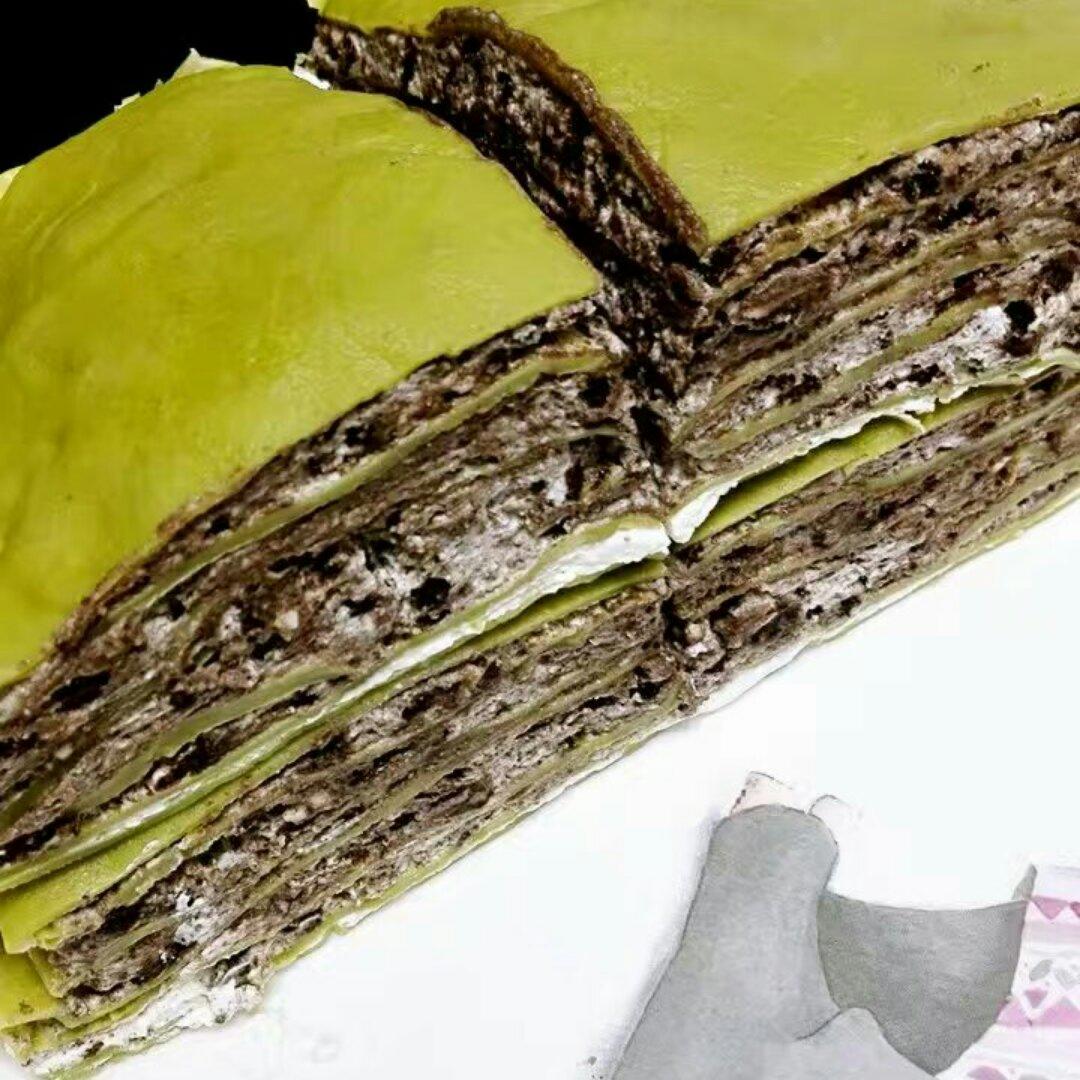 抹茶千层蛋糕（转自Amanda的曼食慢语）