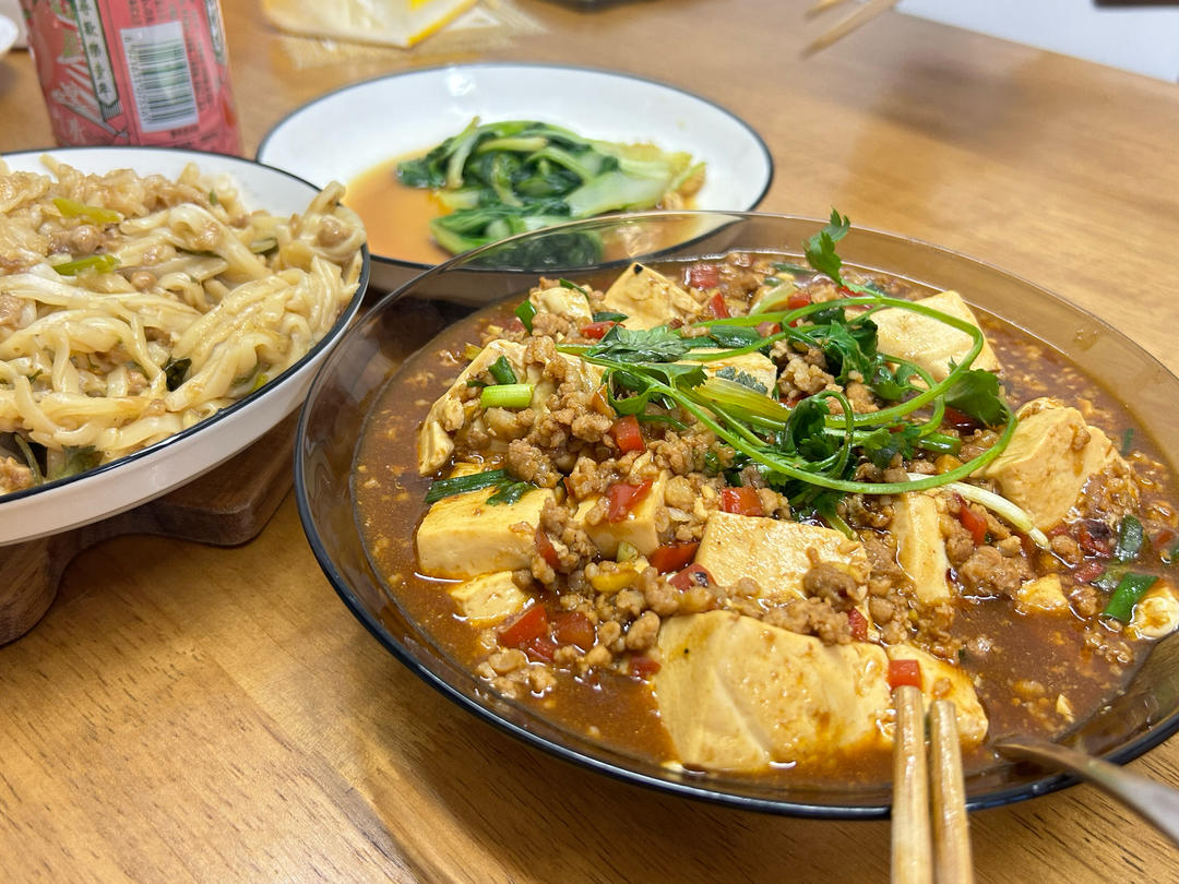 不麻婆的肉末豆腐