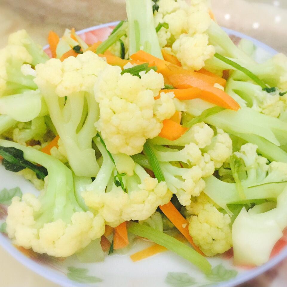 小炒有机菜花