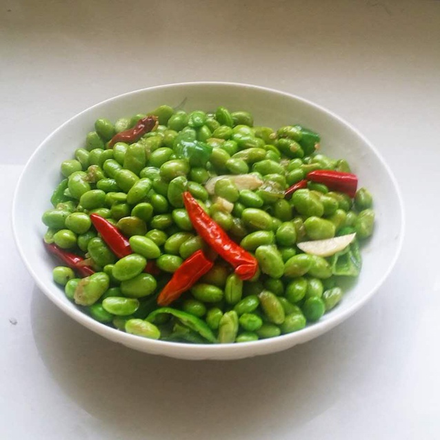 素炒青豆