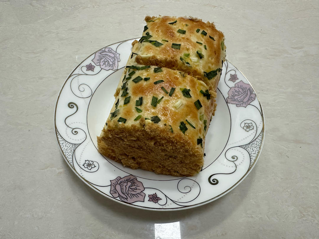 老式香葱肉松面包卷---记忆中小时候的味道