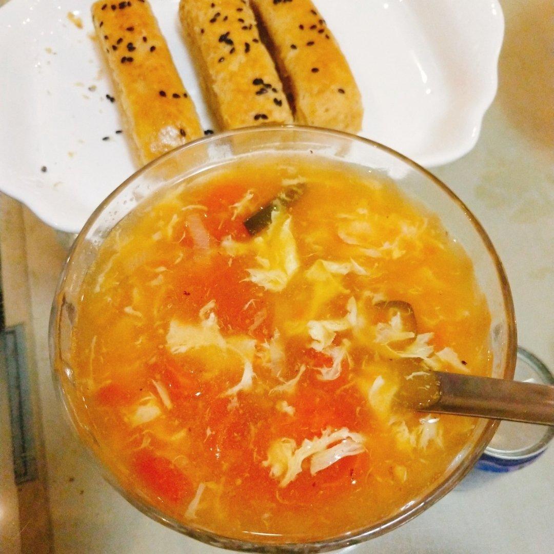 西红柿鸡蛋汤