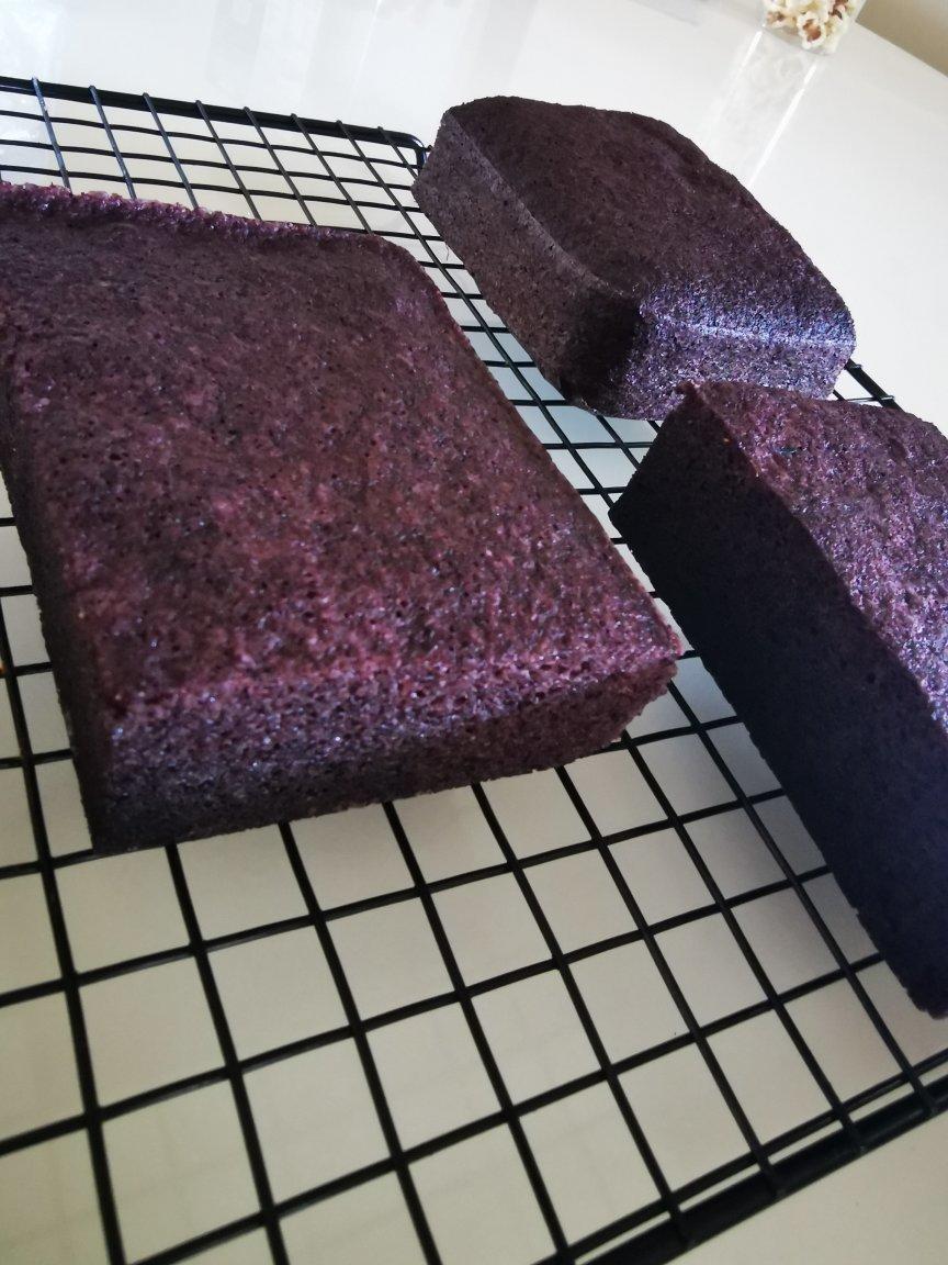 吃不厌的黑米糕（低糖少油）附小米糕做法