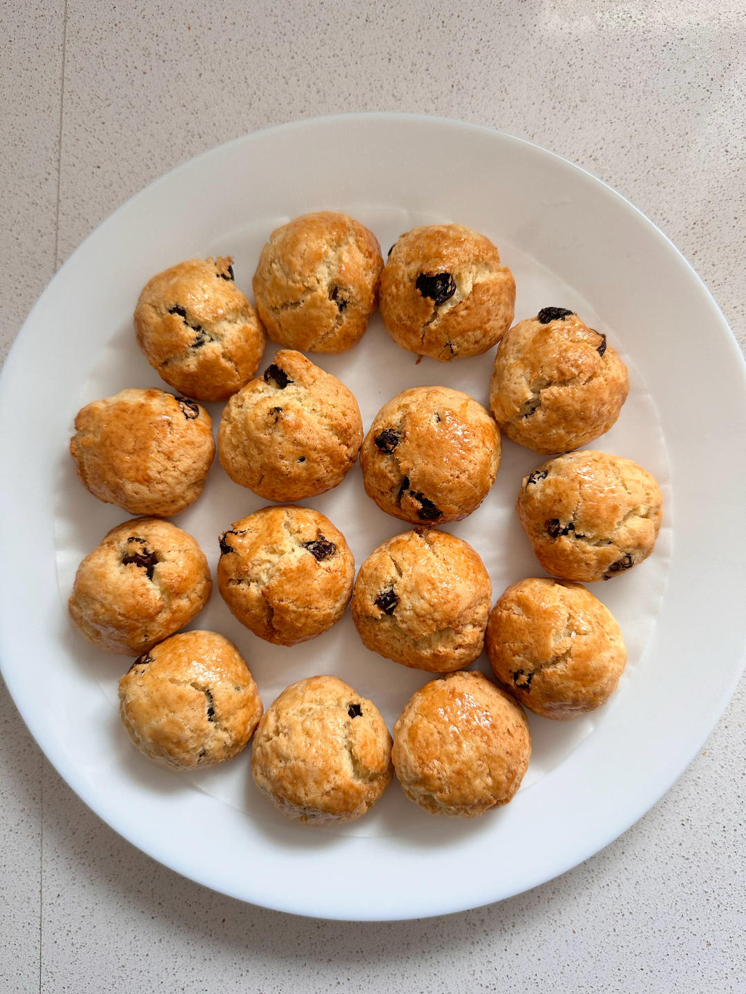 又香又酥的提子奶酥球